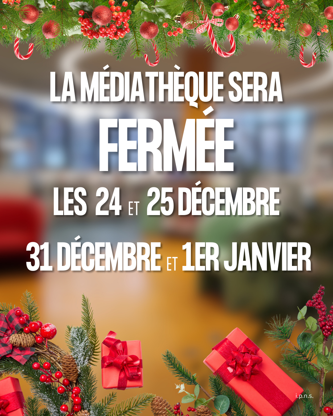 fermeture décembre 2025 1