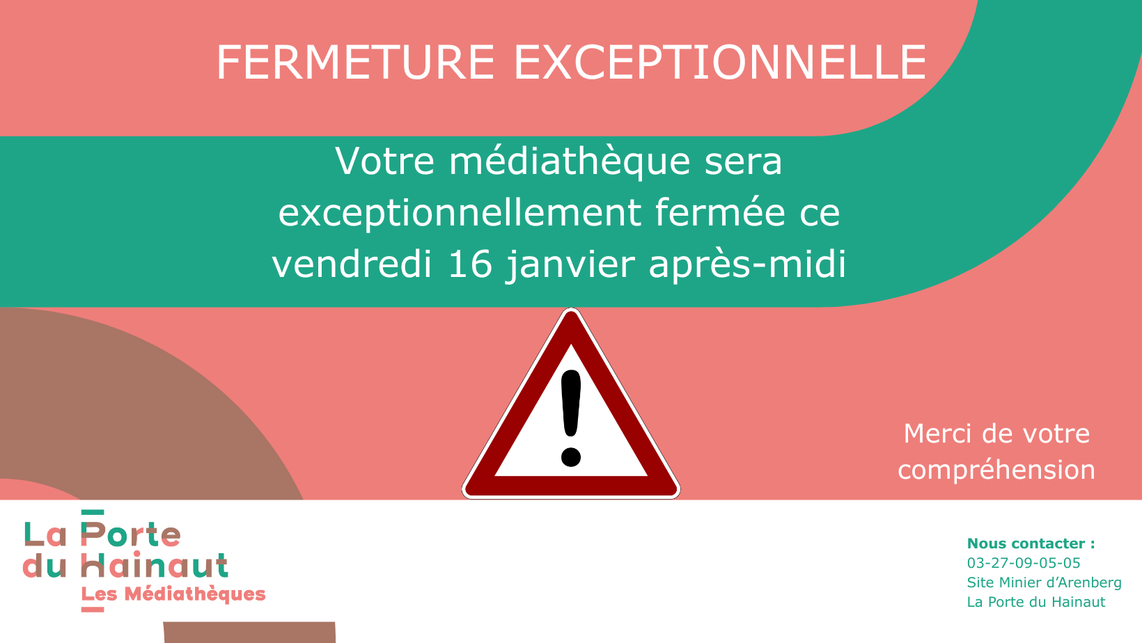 fermeture 16 janvier